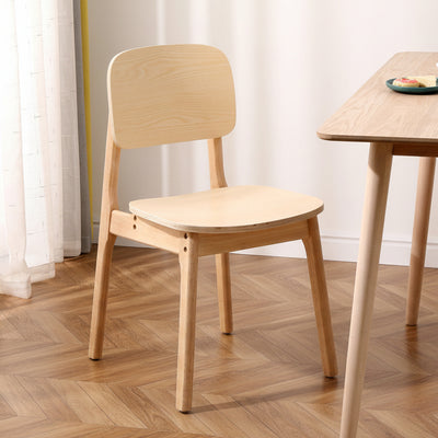 2er-Set Stühle aus Massivholz