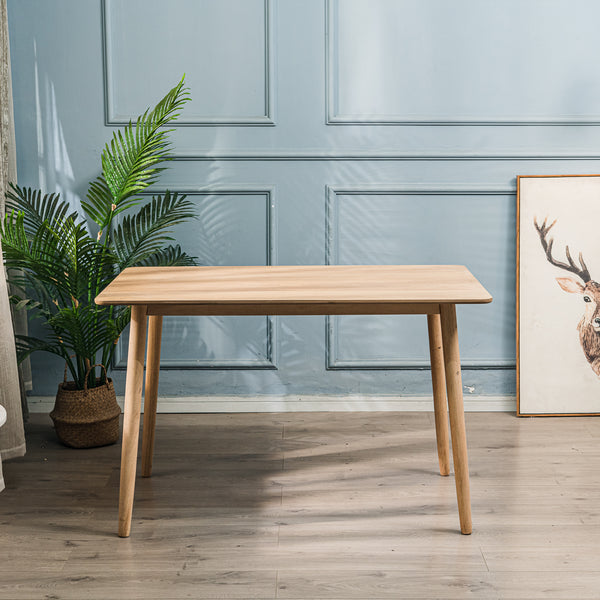 BONIFACIO - Table a manger rectangulaire 4 personnes en pin massif L120