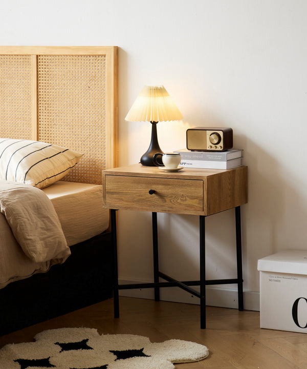 TORRING - Table de chevet 1 tiroir en bois