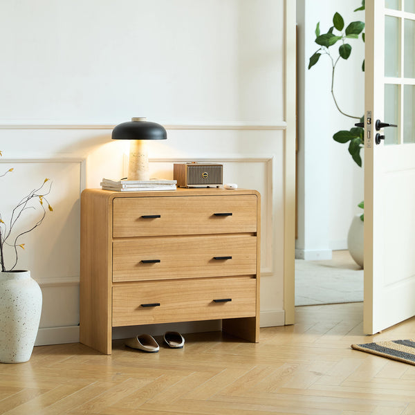 GETINGE - Commode en bois 3 tiroirs