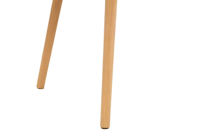 Console 2 tiroirs en bois et rotin naturel