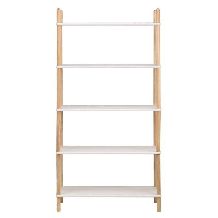 Etagère style scandinave en pin massif blanc